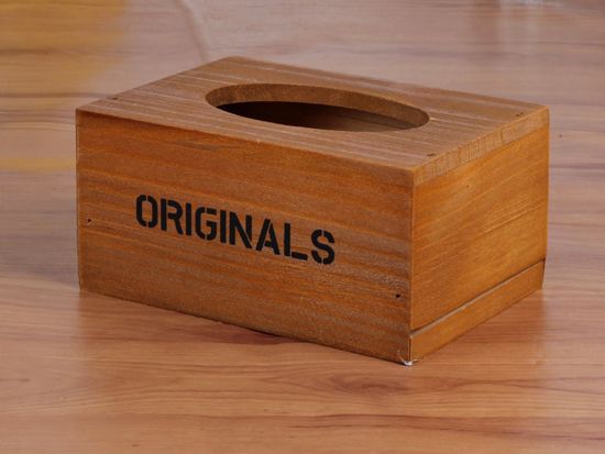 Home Tissue Box Holder Vintage Napkin Holder Wood Paper Cover Case.jpg